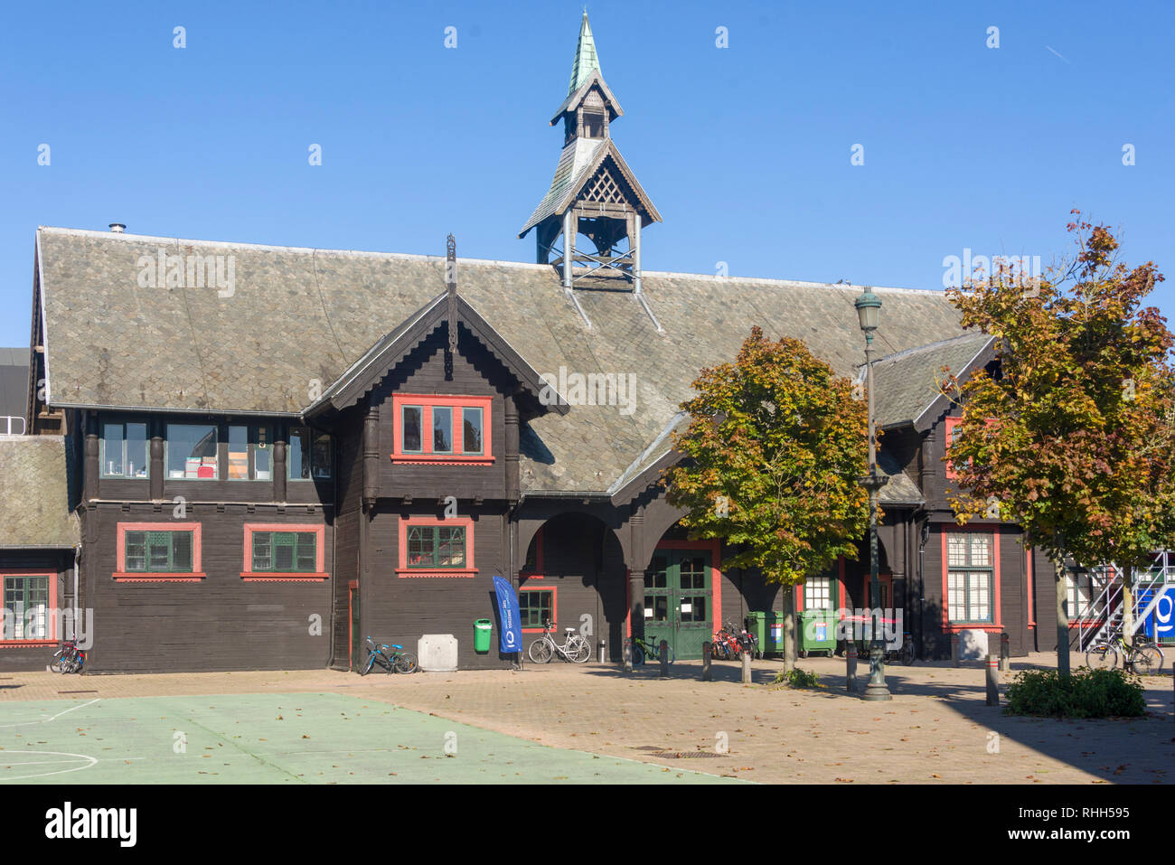 La salle de sport à Ostende où Marvin Gaye est revenu au sport à Ostende, Belgique Banque D'Images