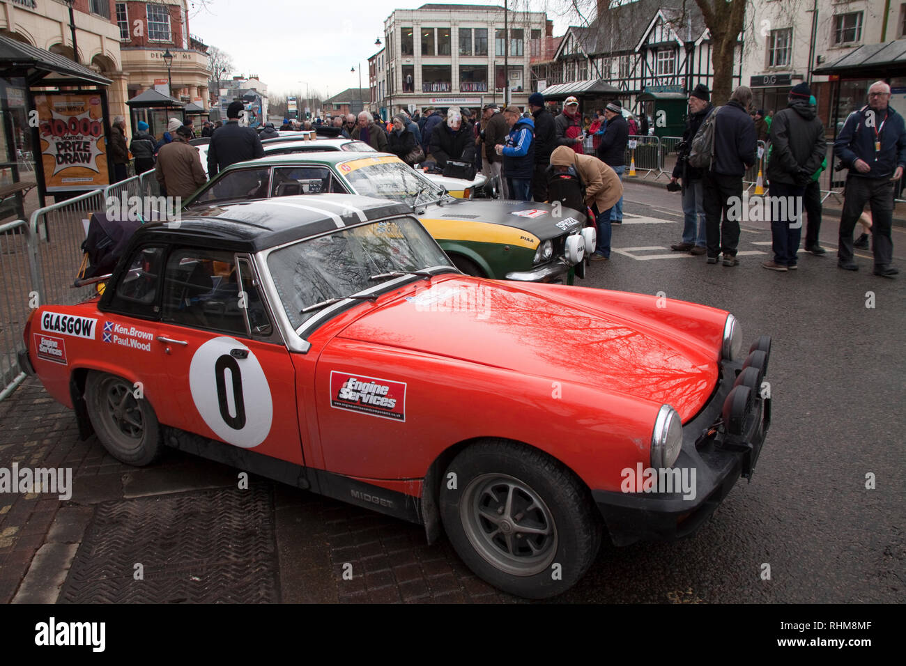 Rallye de Monte-Carlo 2019 Banbury Banque D'Images