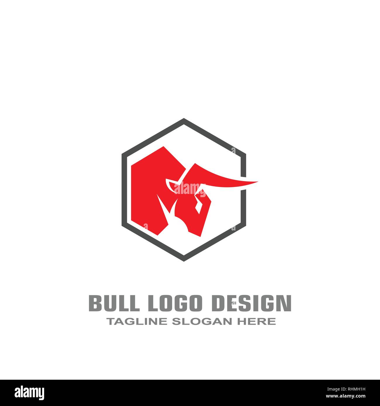 Red Bull logo design, vecteur icône sur fond blanc Illustration de Vecteur