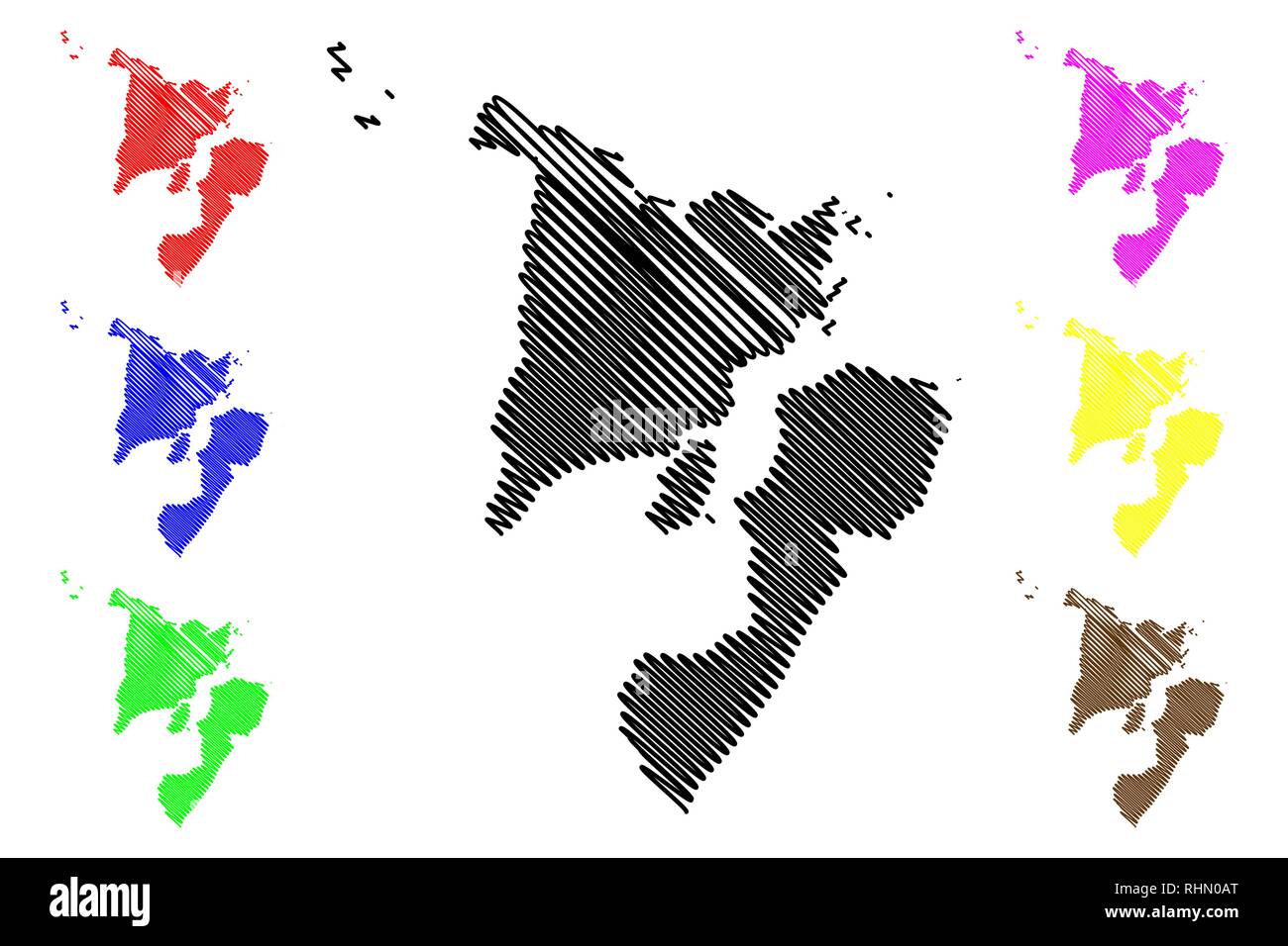 Région Western Visayas (régions et provinces des Philippines, République des Philippines) map vector illustration, scribble sketch carte Région VI Illustration de Vecteur Région Western Visayas (régions et provinces des Philippines, République des Philippines) map vector illustration, scribble sketch carte Région VI Illustration de Vecteur