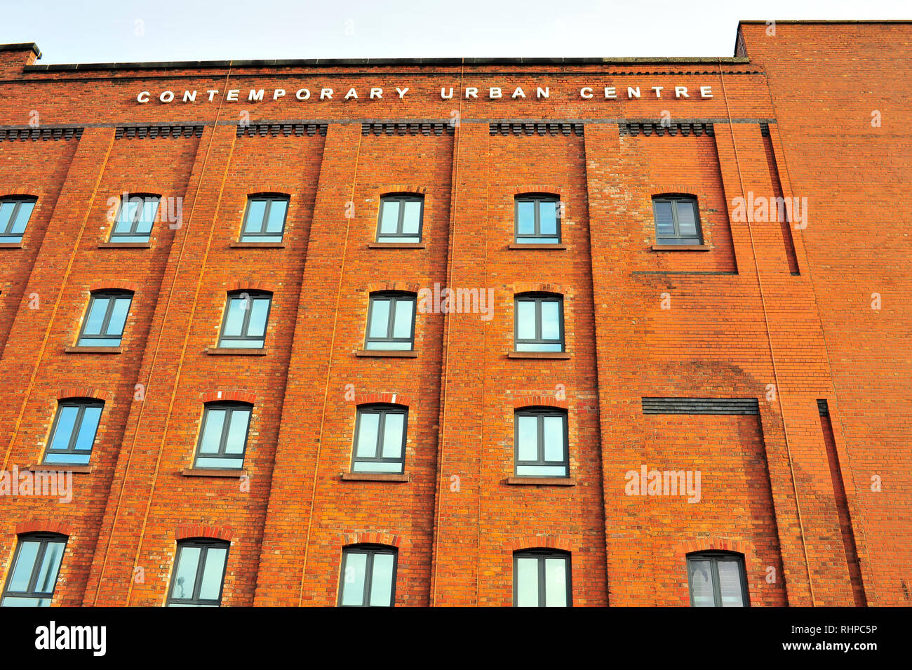 Centre urbain contemporain,Liverpool Banque D'Images