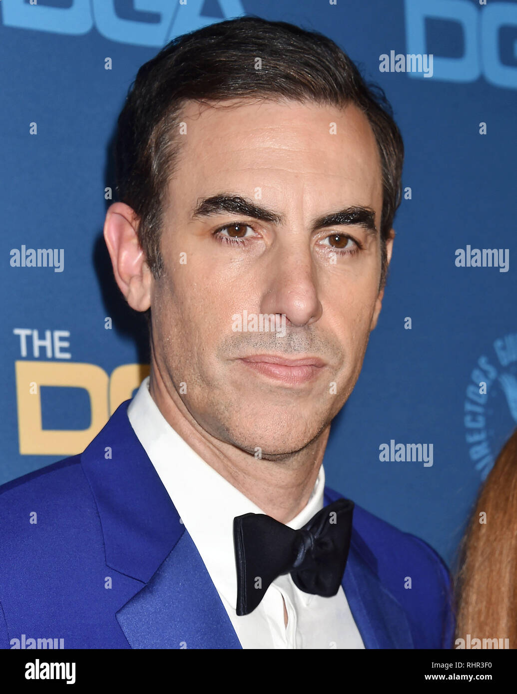 HOLLYWOOD, CA - le 02 février : Sacha Baron Cohen assiste à la 71e assemblée annuelle Directors Guild Of America Awards au Ray Dolby Ballroom au Hollywood & High Banque D'Images