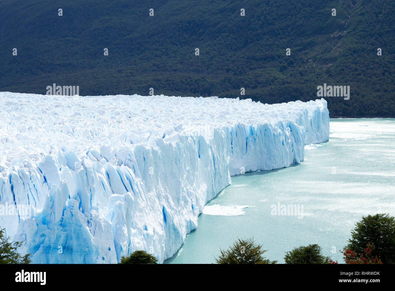 Perito Moreno Glacier View, en Patagonie argentine, paysage. Monument de Patagonie Banque D'Images