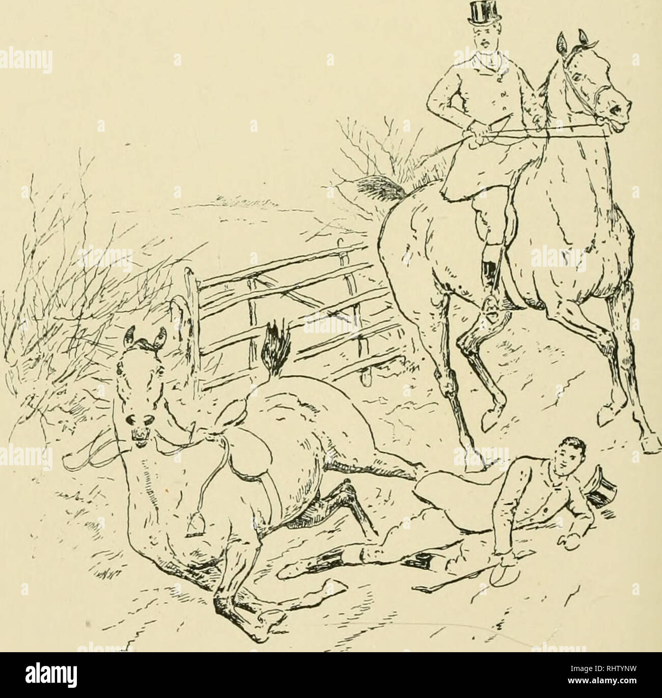 . Le meilleur de l'amusement, 1891-1897. Chevaux ; chasse ; la chasse au renard. 414 LA MEILLEURE OP^ LE PLAISIR ce n'est pas une sur 'em ! " La prochaine fois que vous affichez deux gloveless la cueillette et la préparation des individus dans un navet humide au nord-est du vent, pensez à cette comparaison, et me dire si cette déclaration n'était pas assez bon moment. Quel temps peut avoir été en cours, pendant ce temps, sur les plaines, je ne peut juger du fait que le galop accueil à Rugby étaient, pour la plupart, à travers champs. Je nous obtenons sur capitally " tolérablement soft et passablement vert ; et que, à l'arrière, la vue est limitée par la sombre Banque D'Images