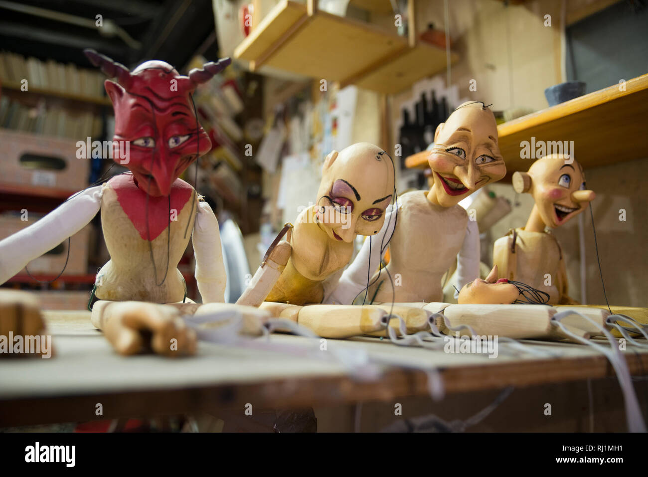 Marionnettes à Venise, Italie Banque D'Images