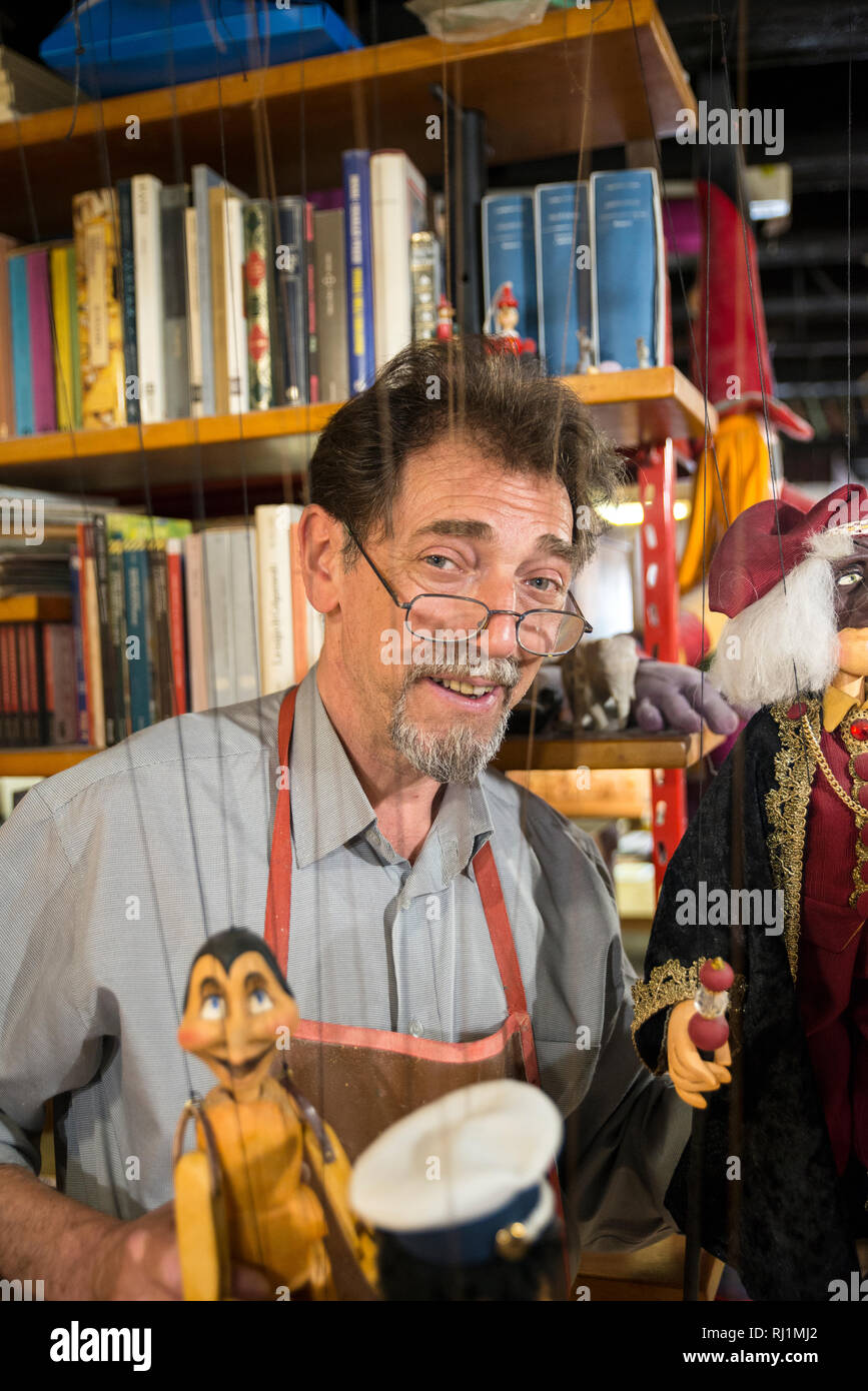 Marionnettes à Venise, Italie Banque D'Images