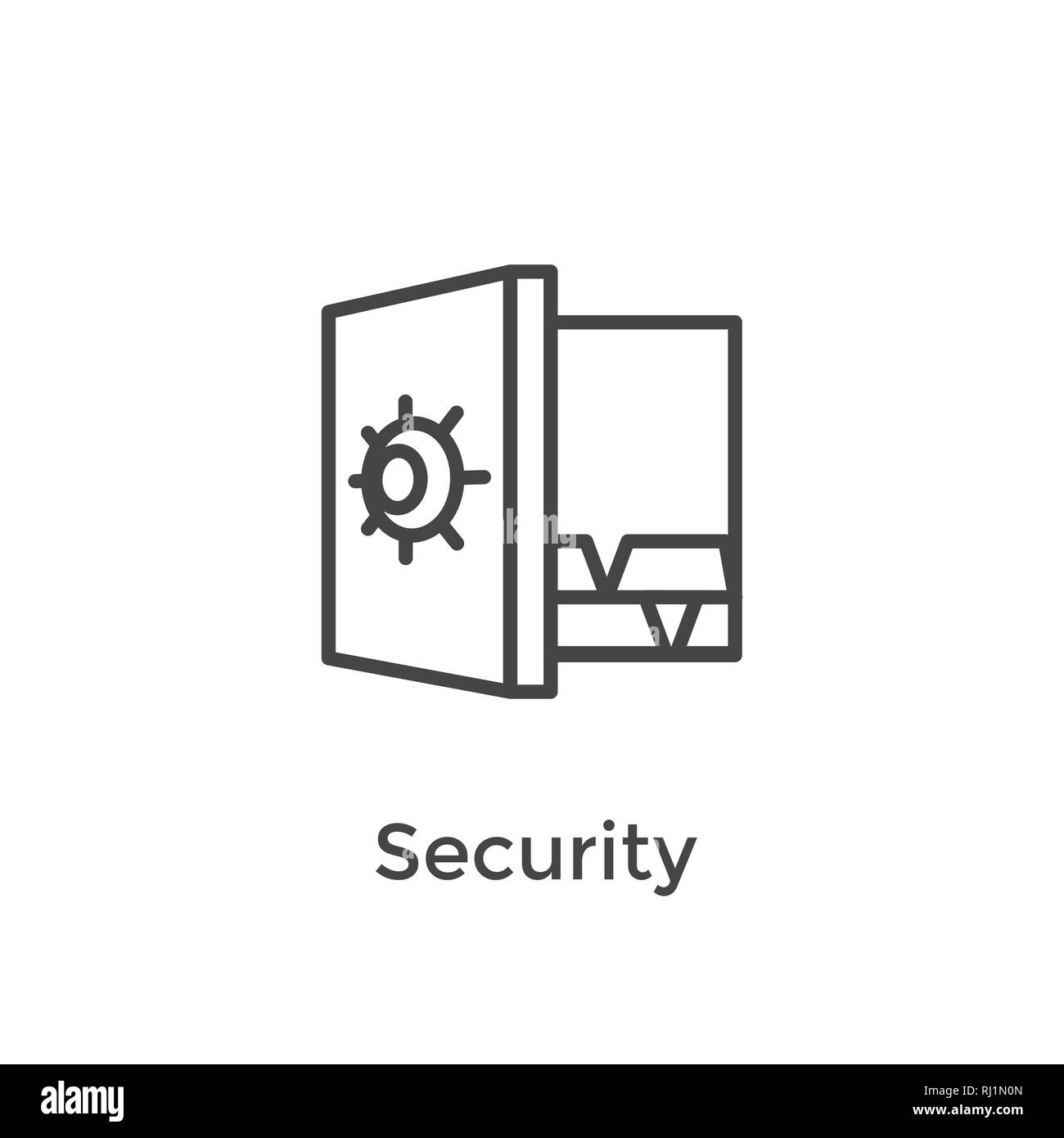 Compte d'épargne-retraite et l'icône Set - Fonds communs de placement, Roth IRA, etc Illustration de Vecteur