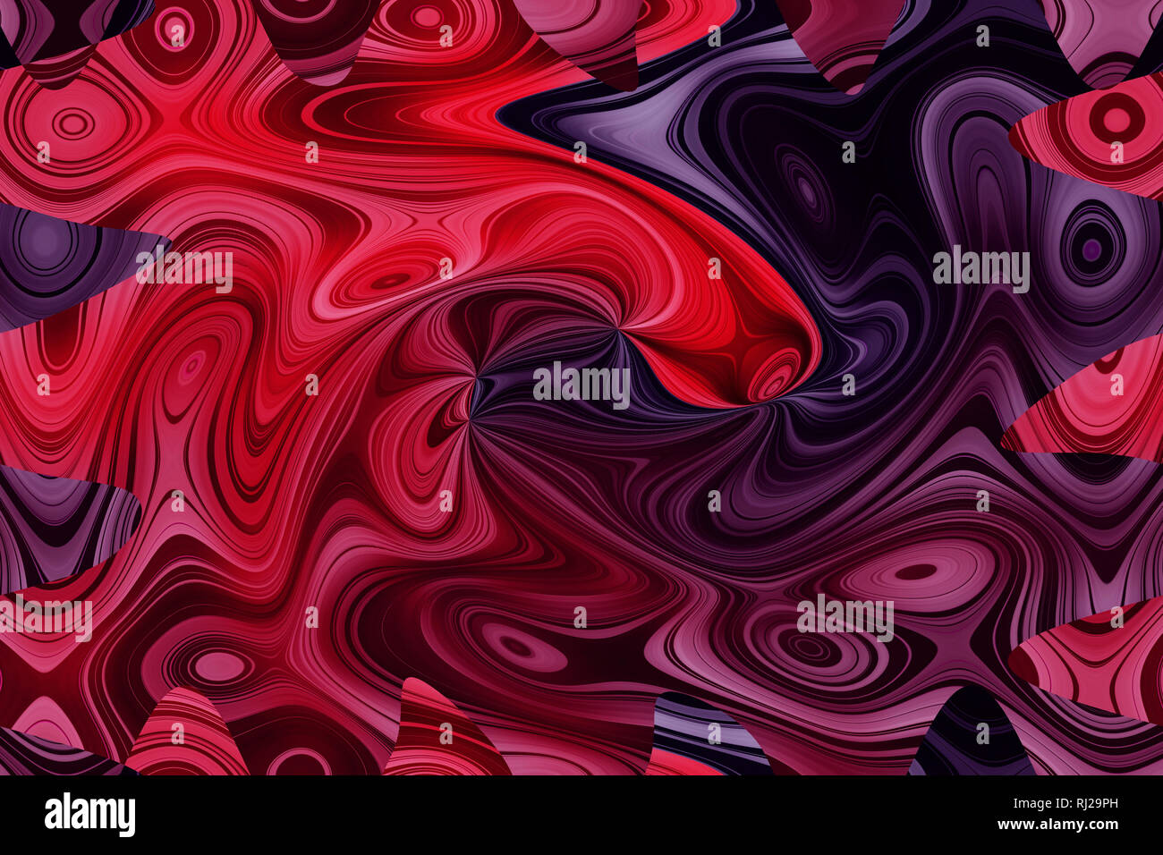 De couleur rouge et violet abstrait arrière-plan lumineux spot Banque D'Images