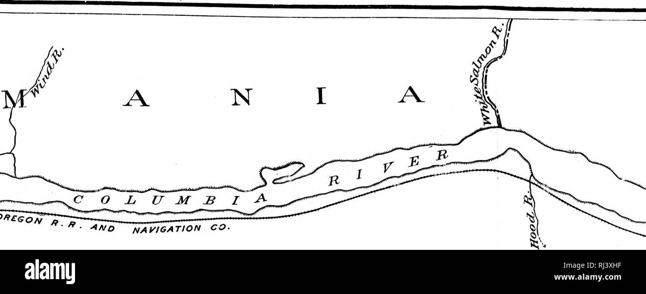 . Rapport du commissaire des poissons et de la pêche sur les enquêtes dans le bassin du fleuve Columbia, en ce qui concerne la pêche au saumon [microform]. La pêche La pêche au saumon ; droit et législation ; pêche au saumon ; Saumon ; pêche commerciale ; Saumon. [ Commission américaine du poisson et FisTi^ M Marshall Donald, C omi iii s s i &Lt ; CHARTOFTHE SHOWINGTHE R UPPE Colombie-britannique] PishAA^heelsaistd ( OPERATEID ^ O Saumon en 1892. L'échelle ou Sta.tate Miles. w NOTE Animal-rnxuven Wlijcel pêche.t-s'covxr. Est j'jScitrriort CciAttverl » » .'ds A I imm m. Veuillez noter que ces images sont extraites de sca Banque D'Images