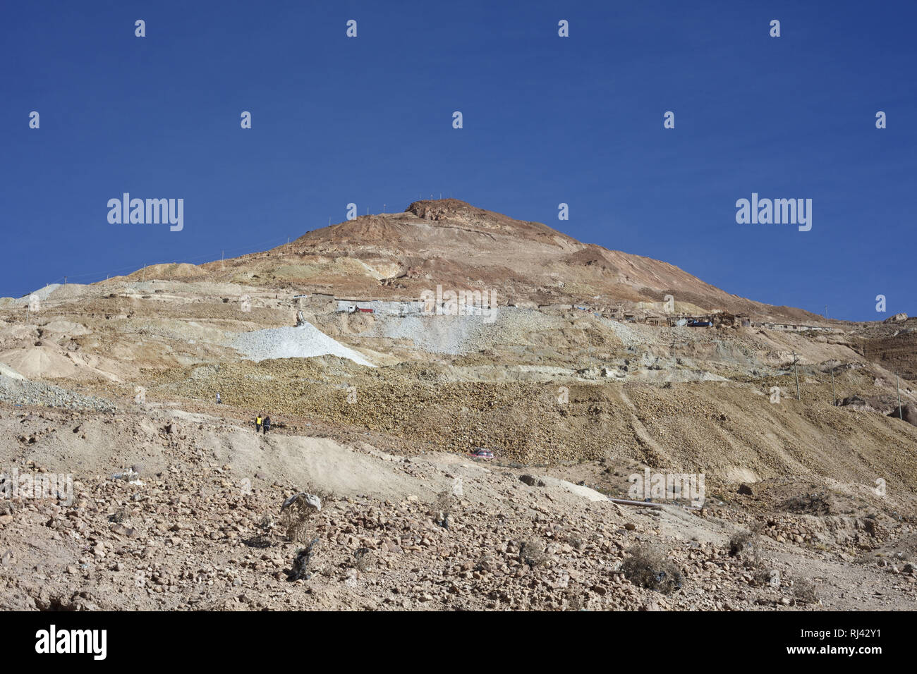 Bolivie, Potosi, le Cerro Rico, Banque D'Images
