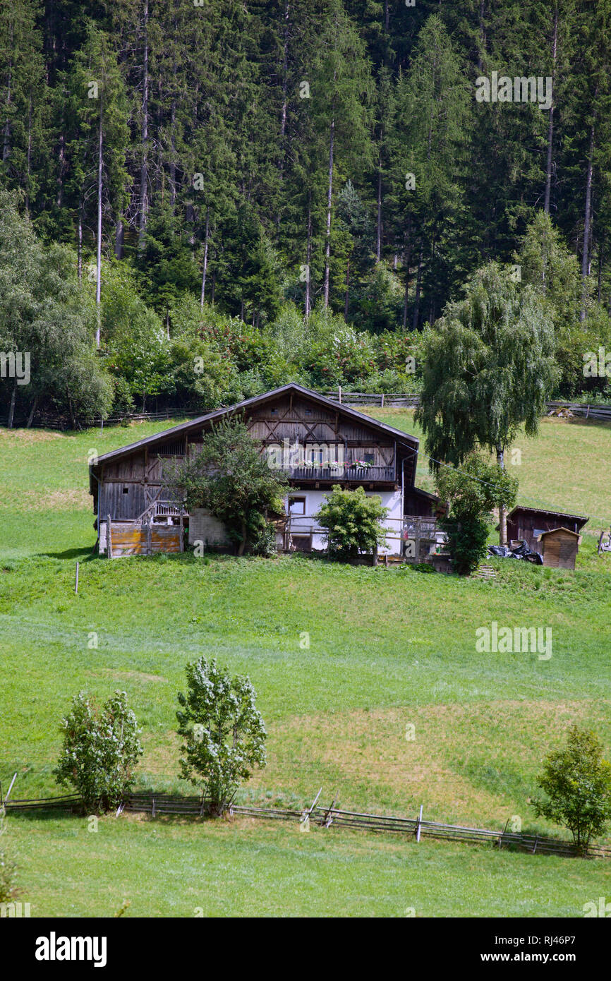 Bergbauernhof im Sarntal Banque D'Images