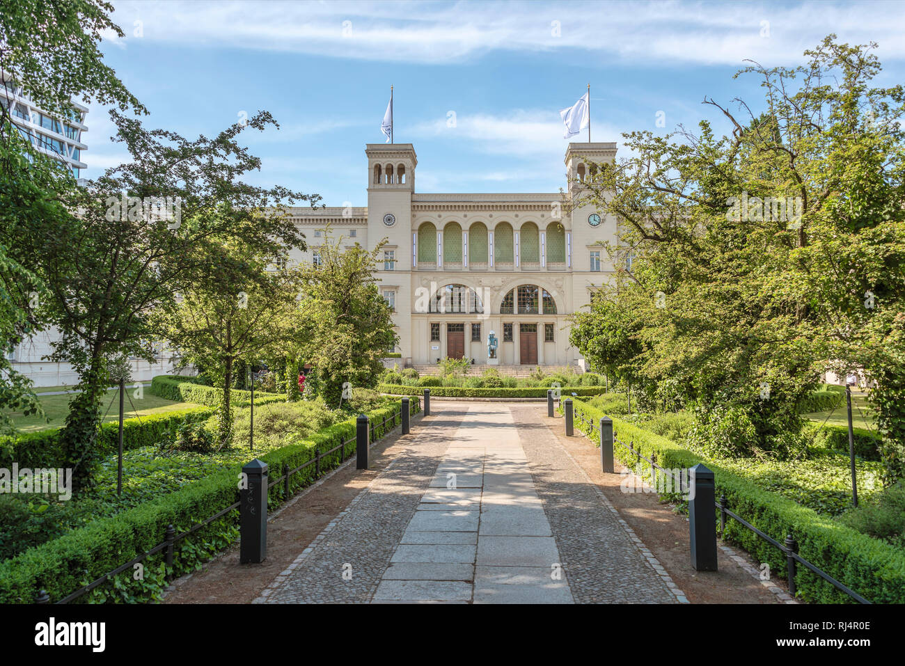 Hamburger Bahnhof Musée d'art contemporain, Berlin, Allemagne Banque D'Images