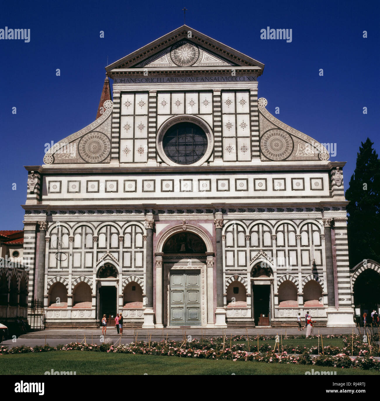 Italien, Toskana, Florenz, Basilique Santa Maria Novella, Banque D'Images