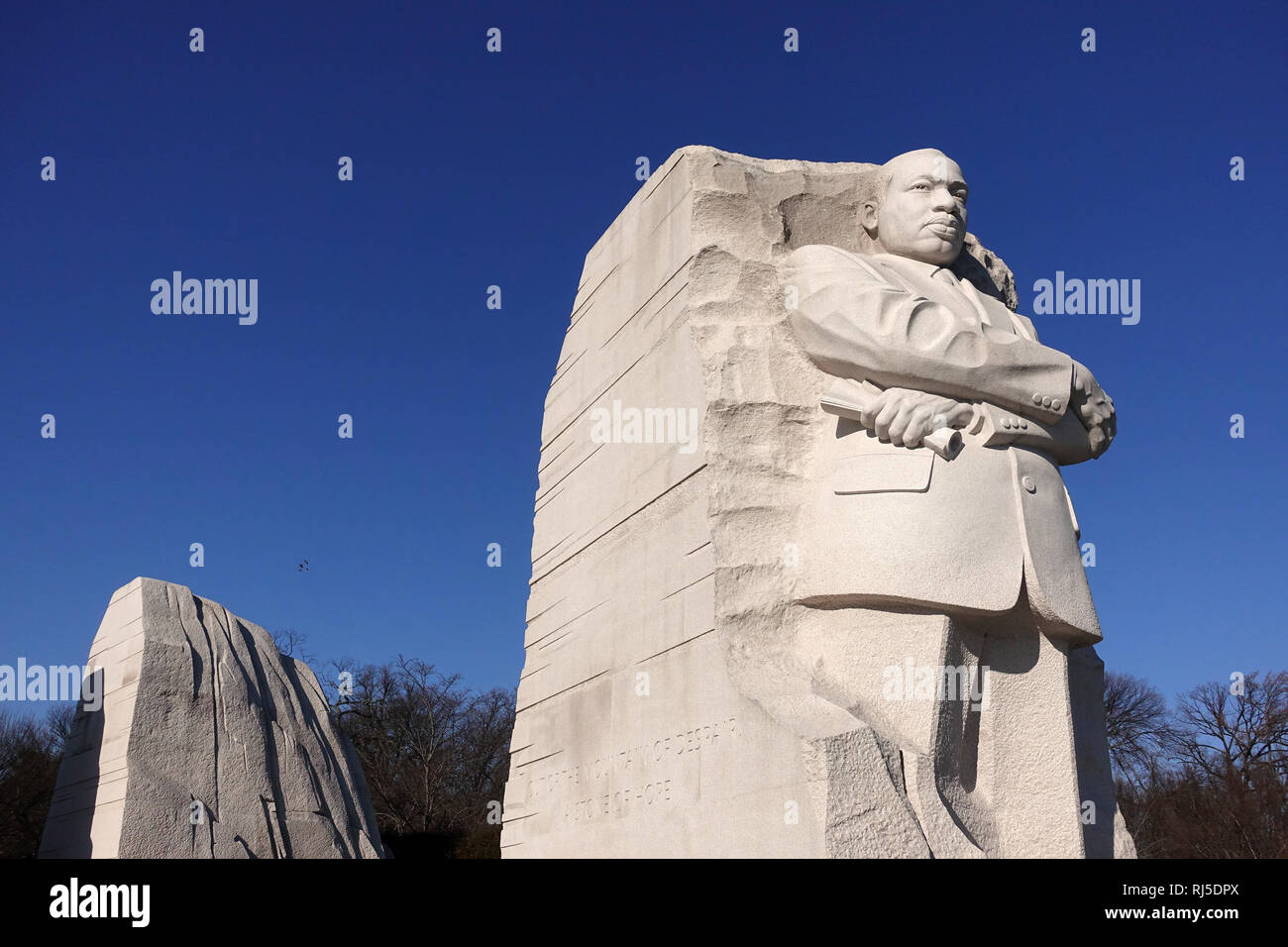 Le mémorial Martin Luther King à Washington, D.C. Banque D'Images