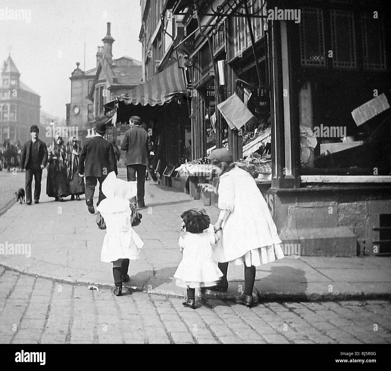 Bridge Street, Burnley Banque D'Images