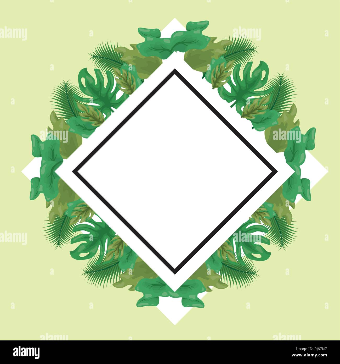 Feuillage feuilles nature Illustration de Vecteur