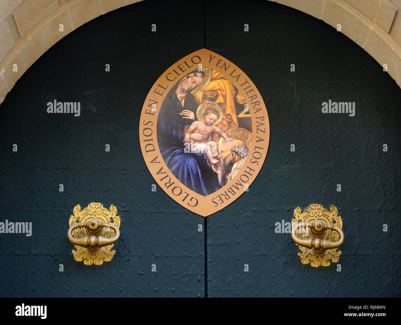 La cathédrale de Saint Nicolas de Bari aka Cocatedral de Sant Nicolau de Bari aka Concatedral de San Nicolás de Bari à Alicante Espagne Banque D'Images