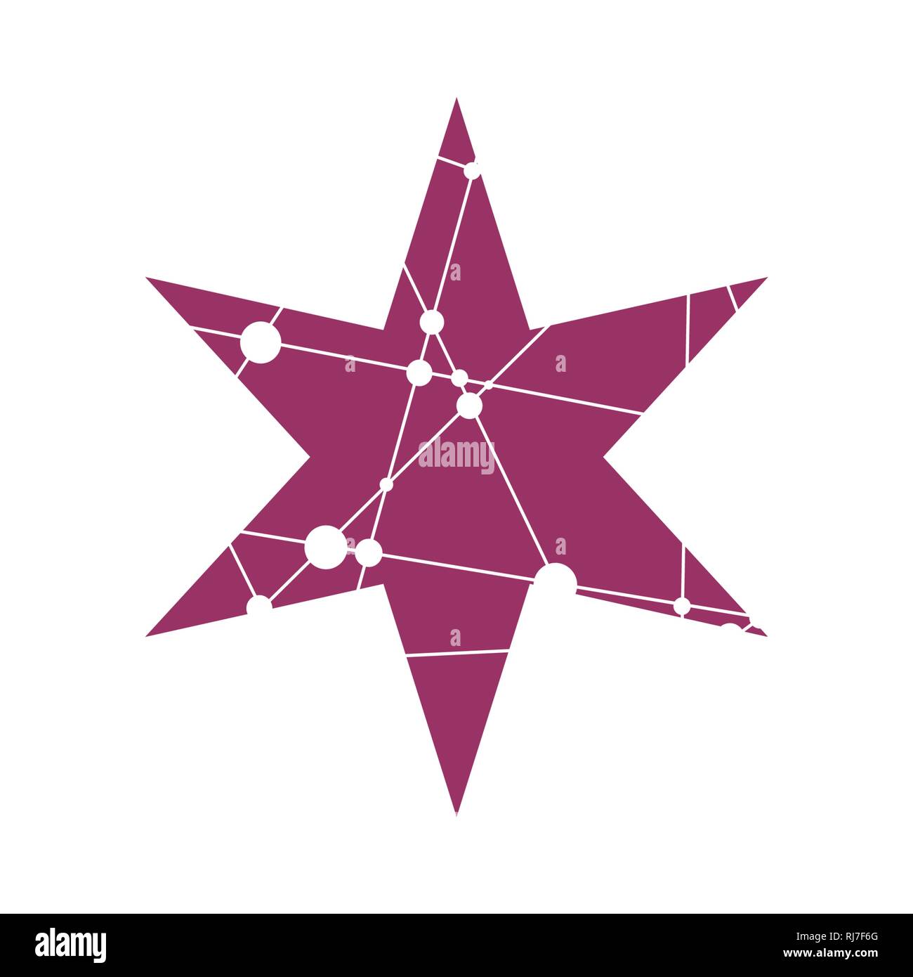 L'icône de la science du design. Illustration de Vecteur