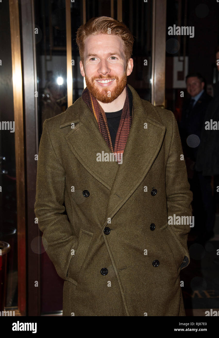 Londres, Royaume-Uni. 5 Février, 2019. Neil Jones assiste à la variété de bienfaisance pour enfants soirée de levée de fonds organisée à l'Athenaeum Hotel, Londres, Angleterre le 5 février 2019 Crédit : Gary Mitchell, GMP Media/Alamy Live News Banque D'Images