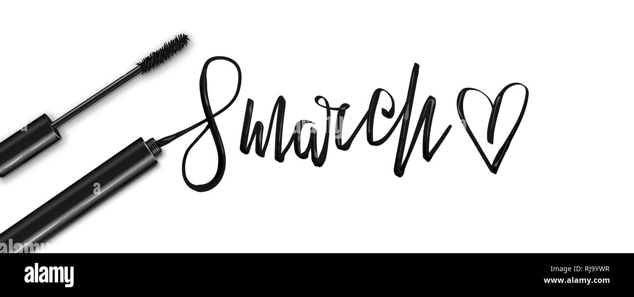 8 mars heureux womens fashion day Illustration de Vecteur