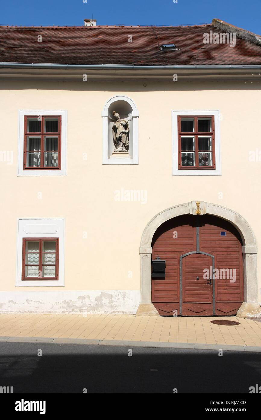 Purbach, ville dans la région de Burgenland Autriche Banque D'Images