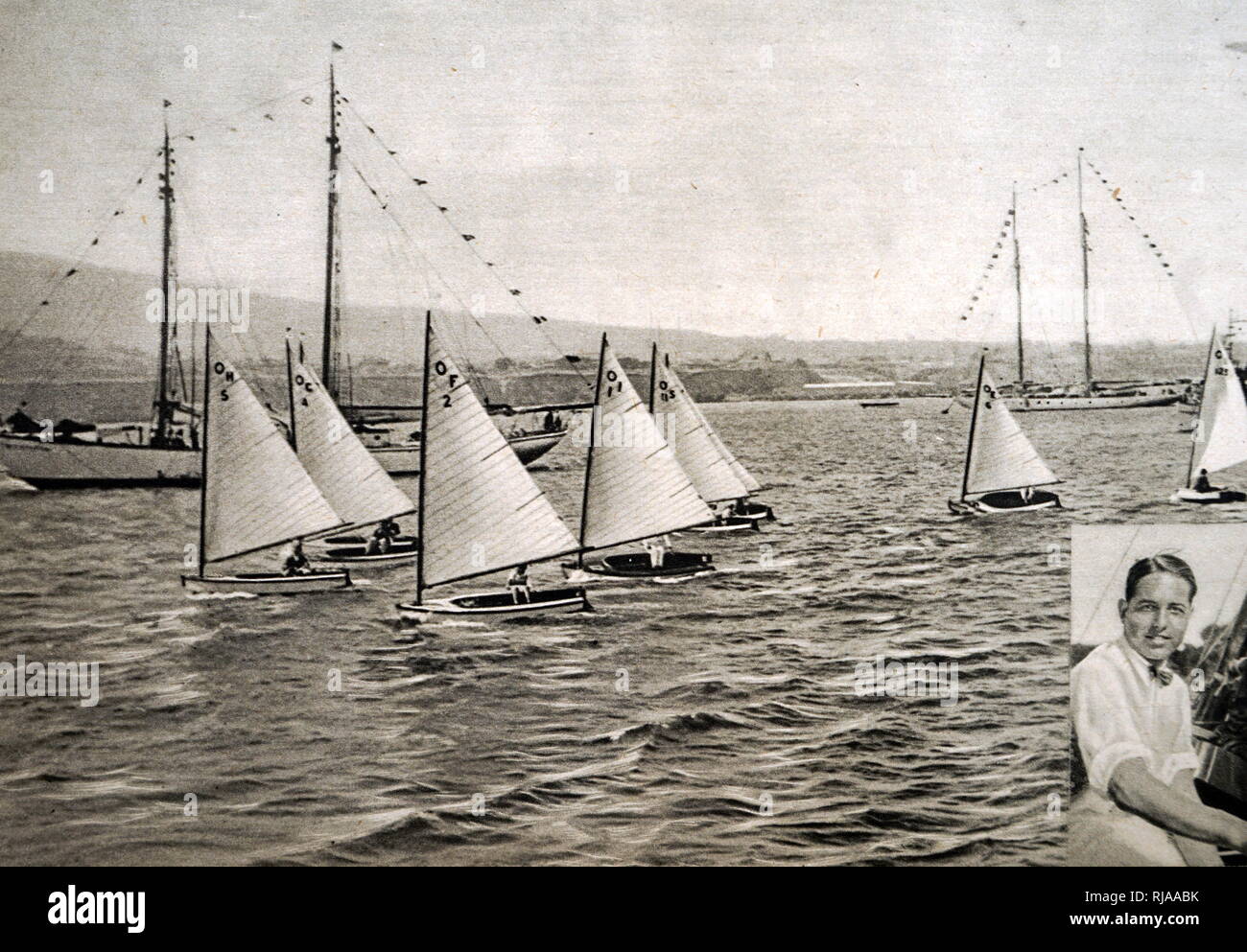 Jeux olympiques 1932 voile Banque de photographies et d’images à haute ...