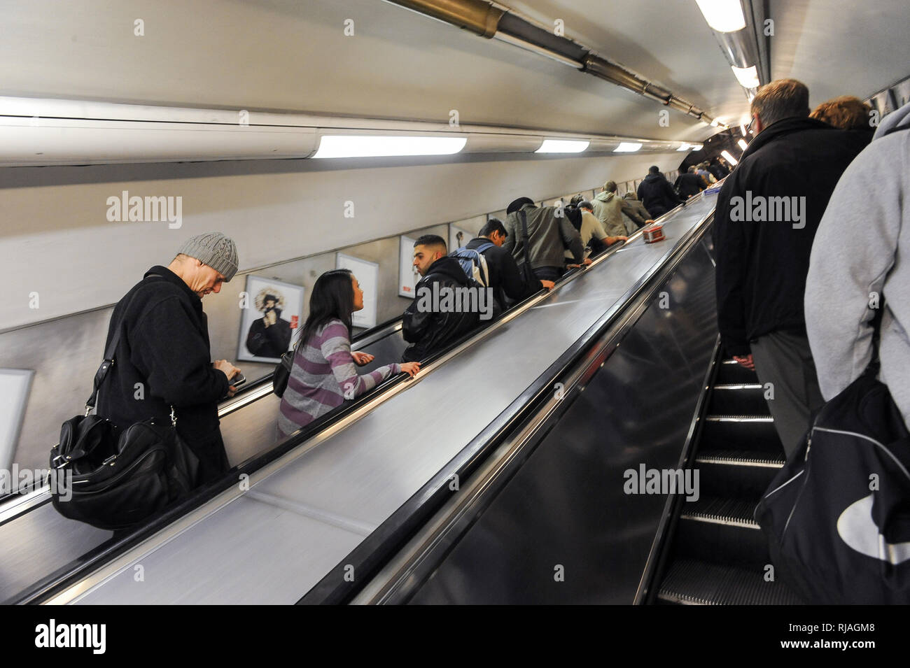 La station de métro de Londres à Londres, Angleterre, Royaume-Uni. 27 octobre 2008 © Wojciech Strozyk / Alamy Stock Photo Banque D'Images