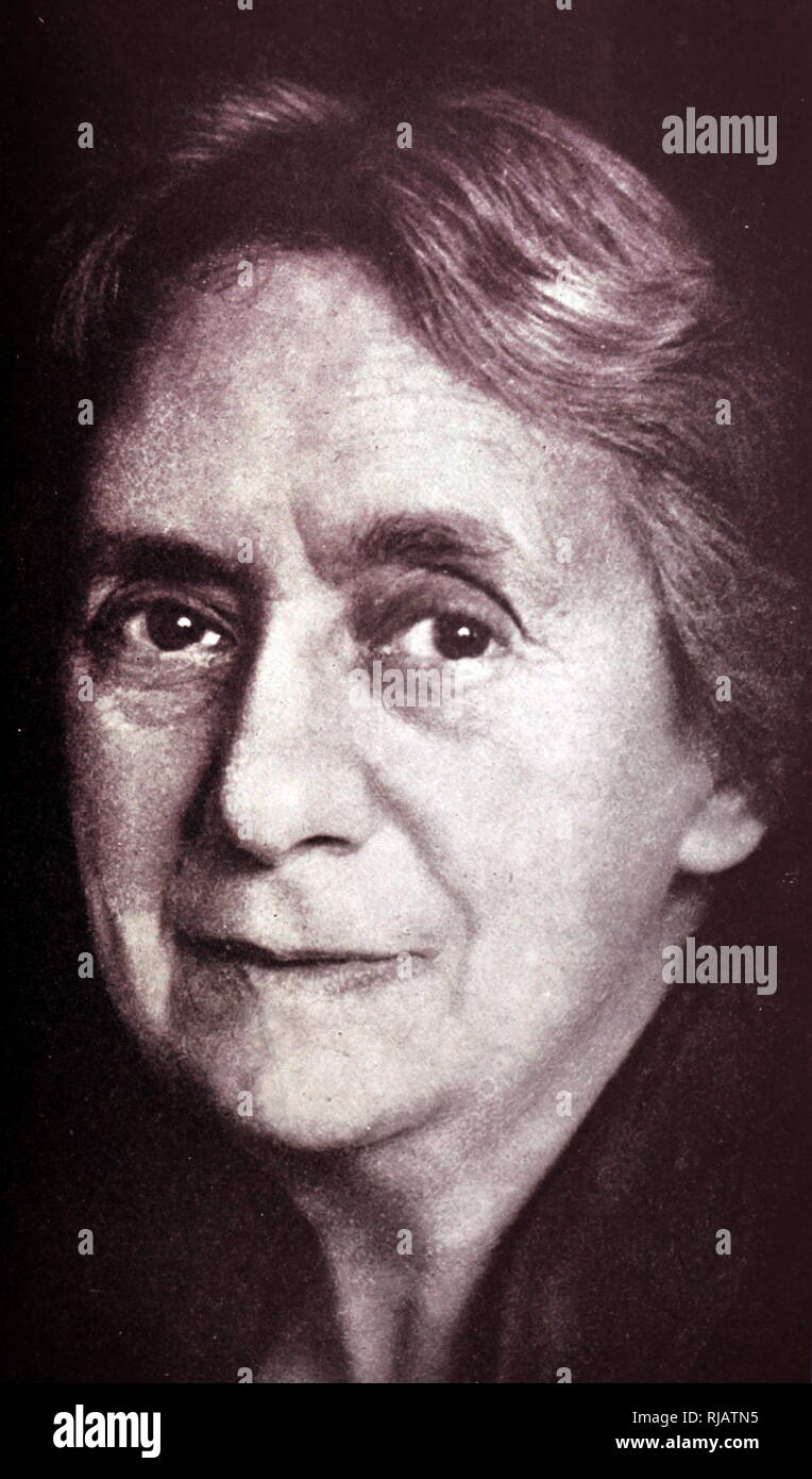 Henrietta Szold (1860 - 1945) ; American, Juif, leader sioniste. fondateur de Hadassah, le Women's Zionist Organisation of America. En 1942, elle co-fonde Ihud, un parti politique en Palestine mandataire dédié à l'unité arabo et une solution binationale. Banque D'Images