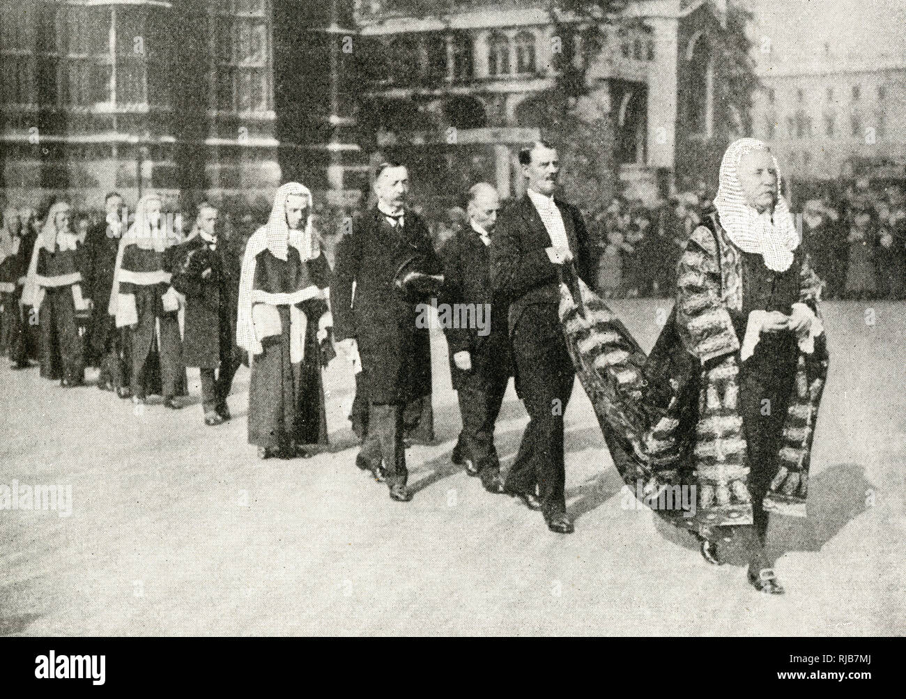 Juges de traitement de Westminster Abbey, Londres Banque D'Images