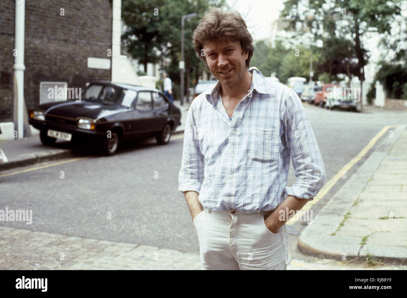 Robin Ellis - acteur anglais - Poldark Banque D'Images