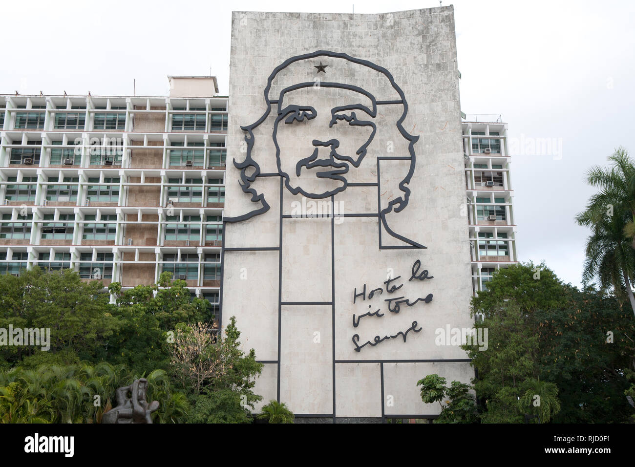 Plaza de la Révolution, La Havane Cuba Banque D'Images