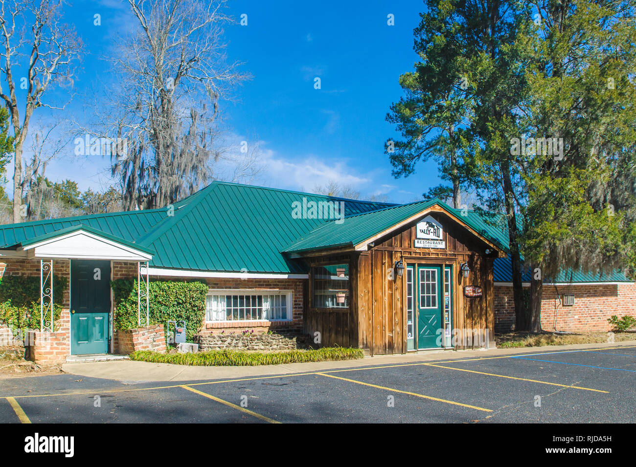 Promenades de restaurant, situé sur l'Avenue Mangum, est photographié, le 6 février 2015, à Selma, Alabama. Le restaurant a été créé il y a plus de 60 ans. Banque D'Images