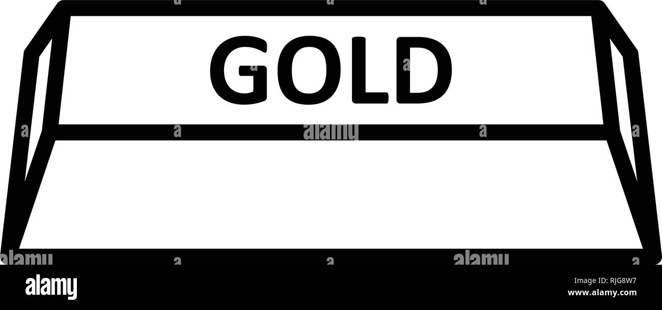 Icône Icône vecteur d'or signe vecteur Illustration pour utilisation personnelle et commerciale... L'icône de la mode Look propre... Illustration de Vecteur