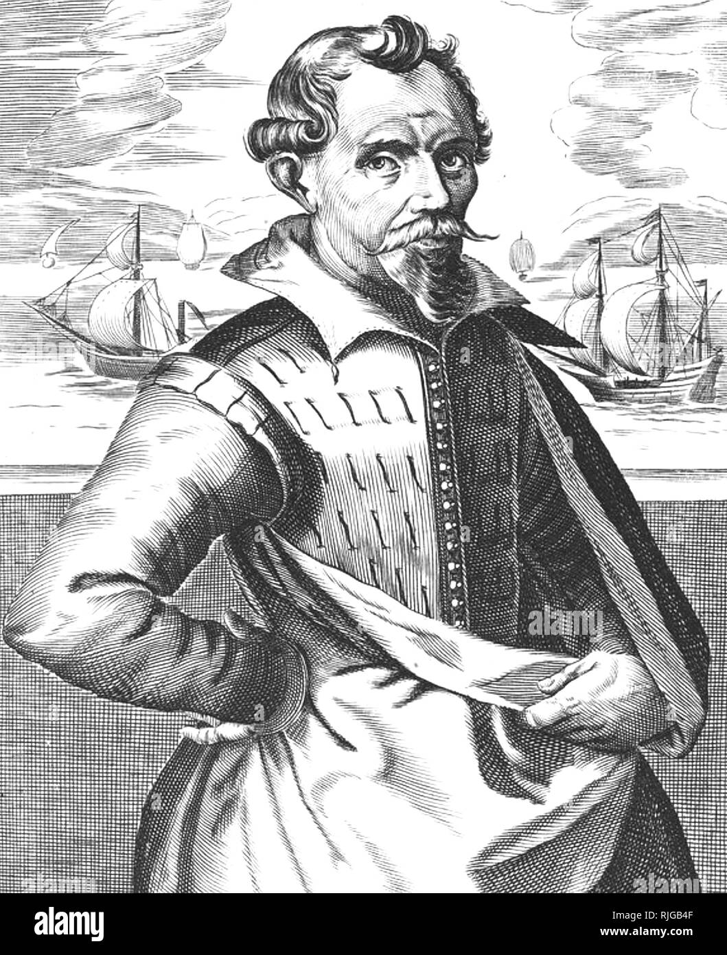 HENDRICK VROOM (c 1562-1640) peintre Banque D'Images