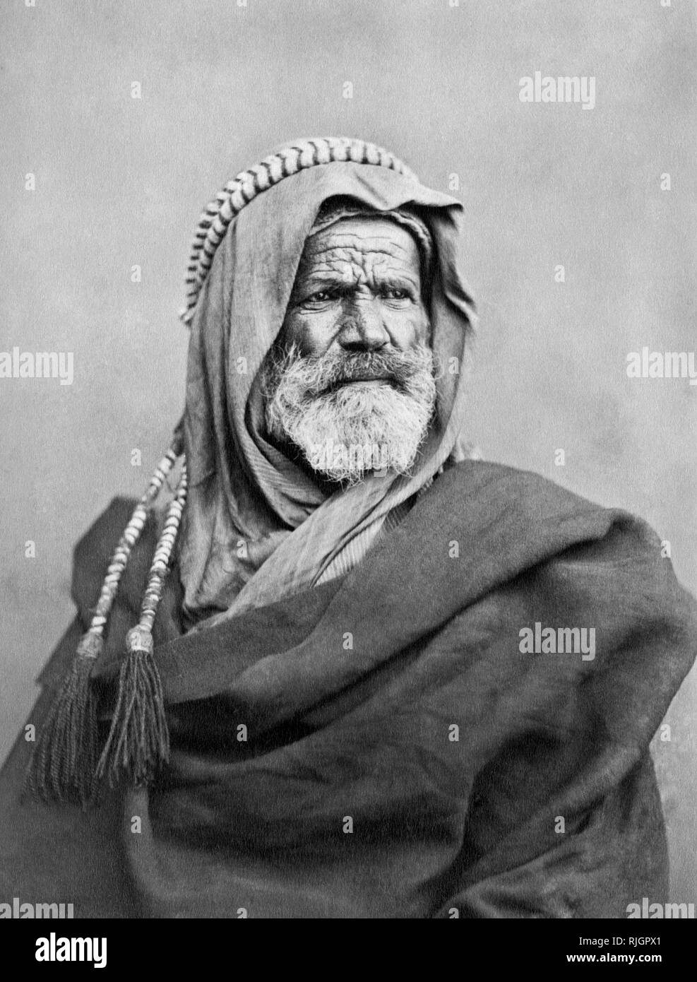 L'Afrique, l'egypte, Le Caire, Bédouins, rais, 1878 Banque D'Images