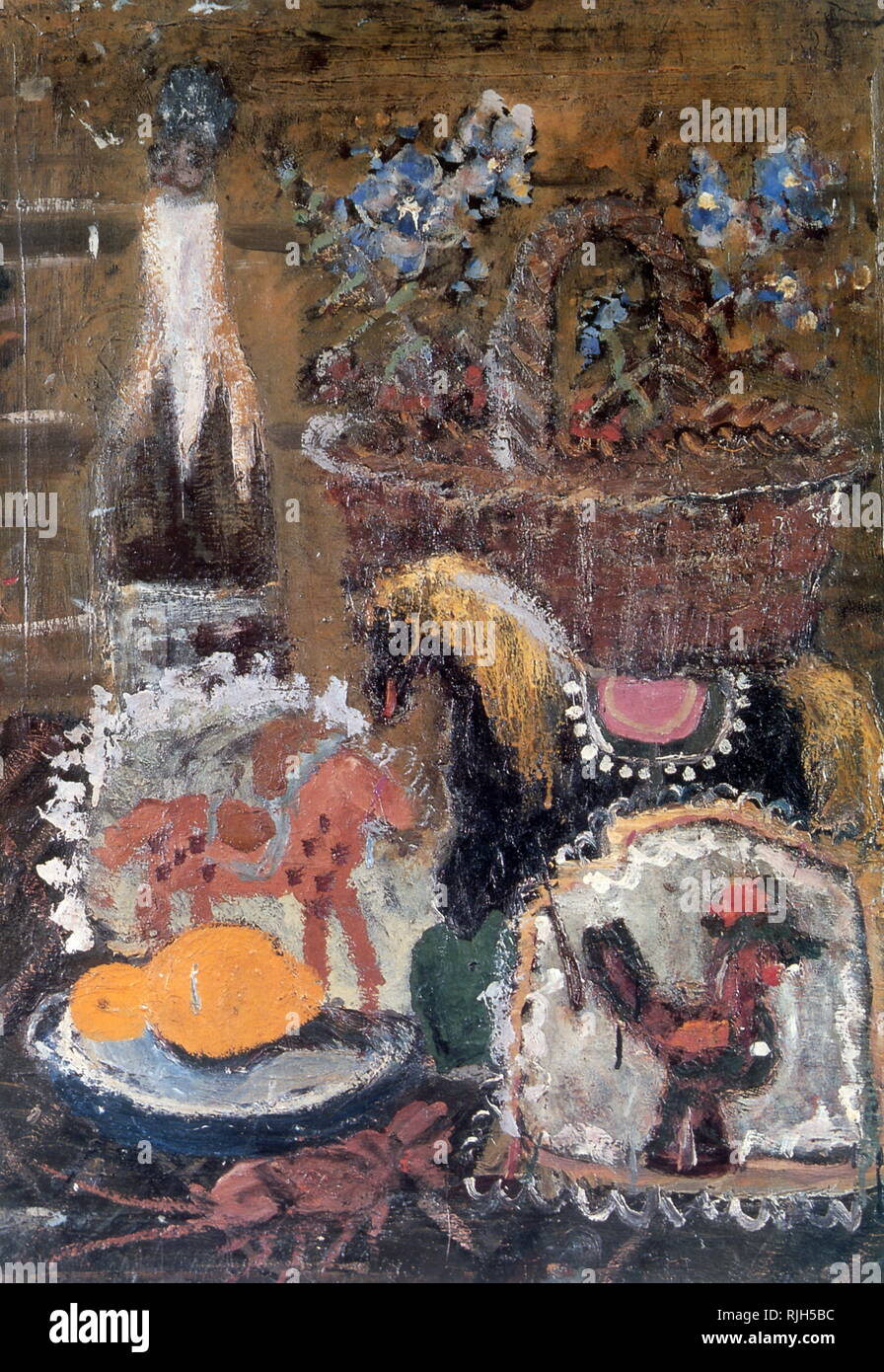 Table' Festival 1956, par Iouri Vasnetsov (1900-1973), graphiste et peintre soviétique. Son travail était étroitement liée avec les traditions de l'art populaire russe Banque D'Images