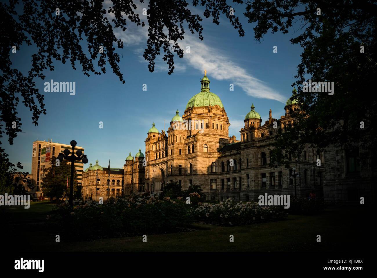 Édifice du gouvernement de Victoria Banque D'Images