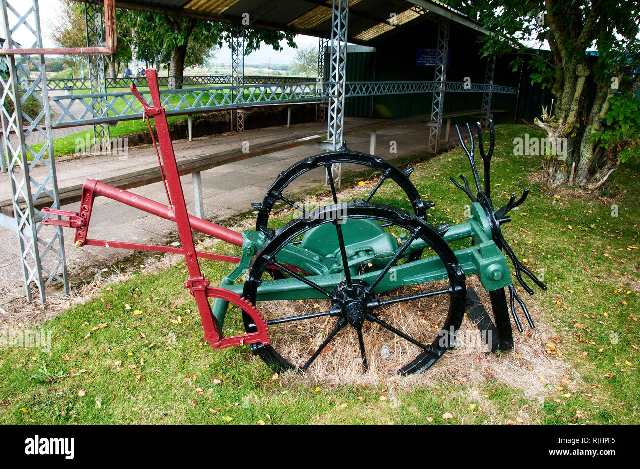 Ancienne arracheuse de pommes de terre Banque de photographies et d — free download