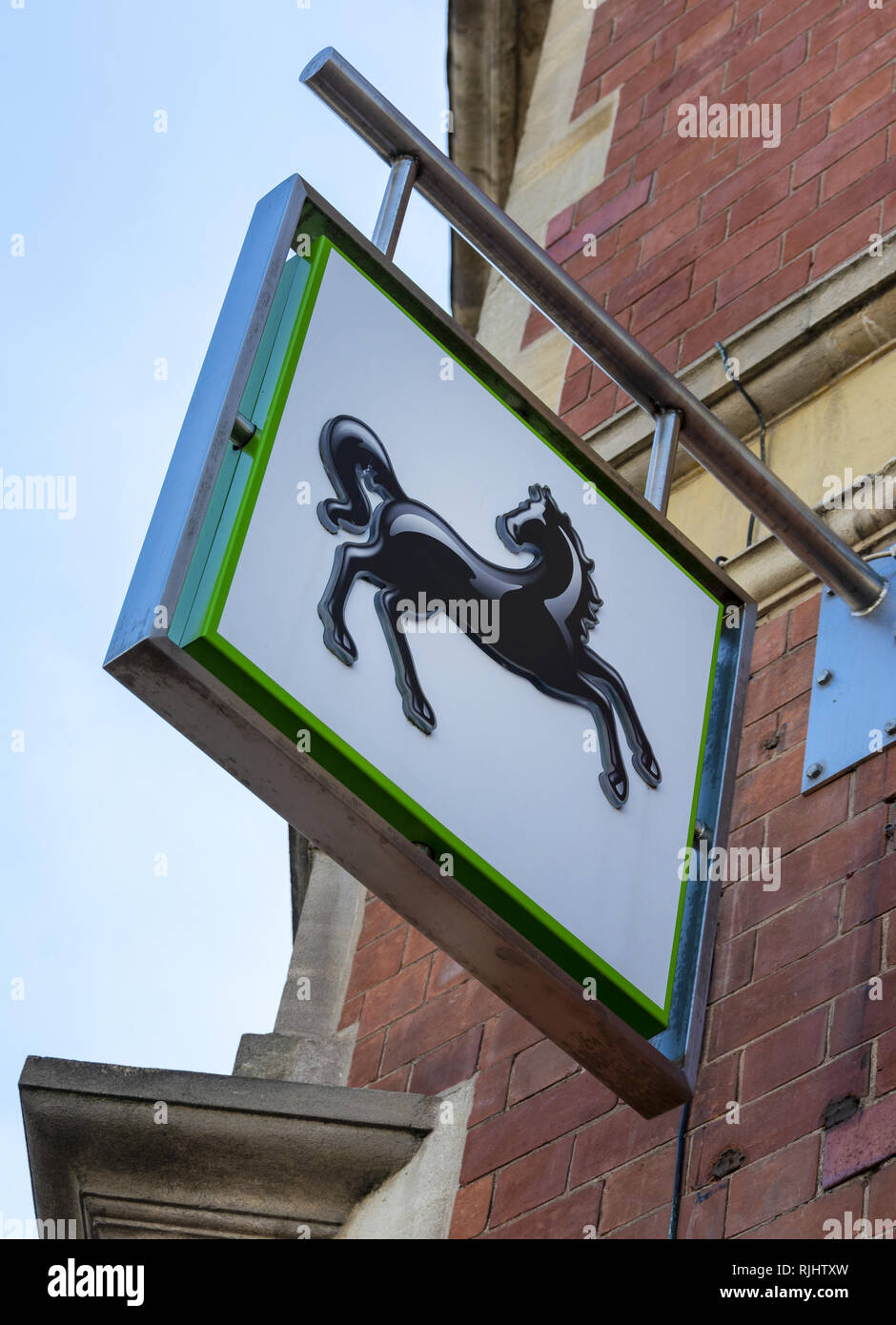 La Lloyds Bank logo de l'entreprise Banque D'Images