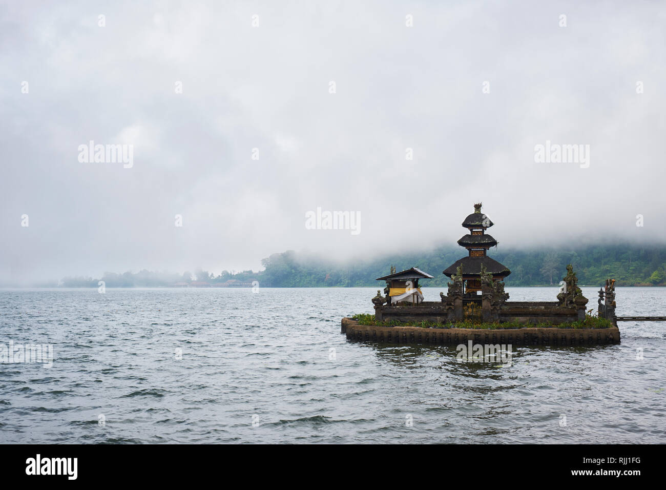 Bratan, Ulun Danu Temple flottant Banque D'Images