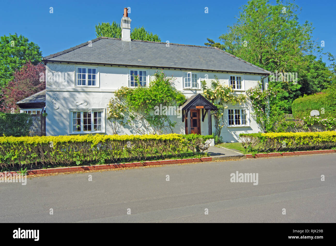 House, Micheldever, Hampshire Banque D'Images