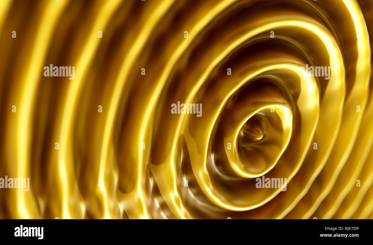 Abstract wave circle background.détails de surface organiques et géométriques.3d illustration Banque D'Images