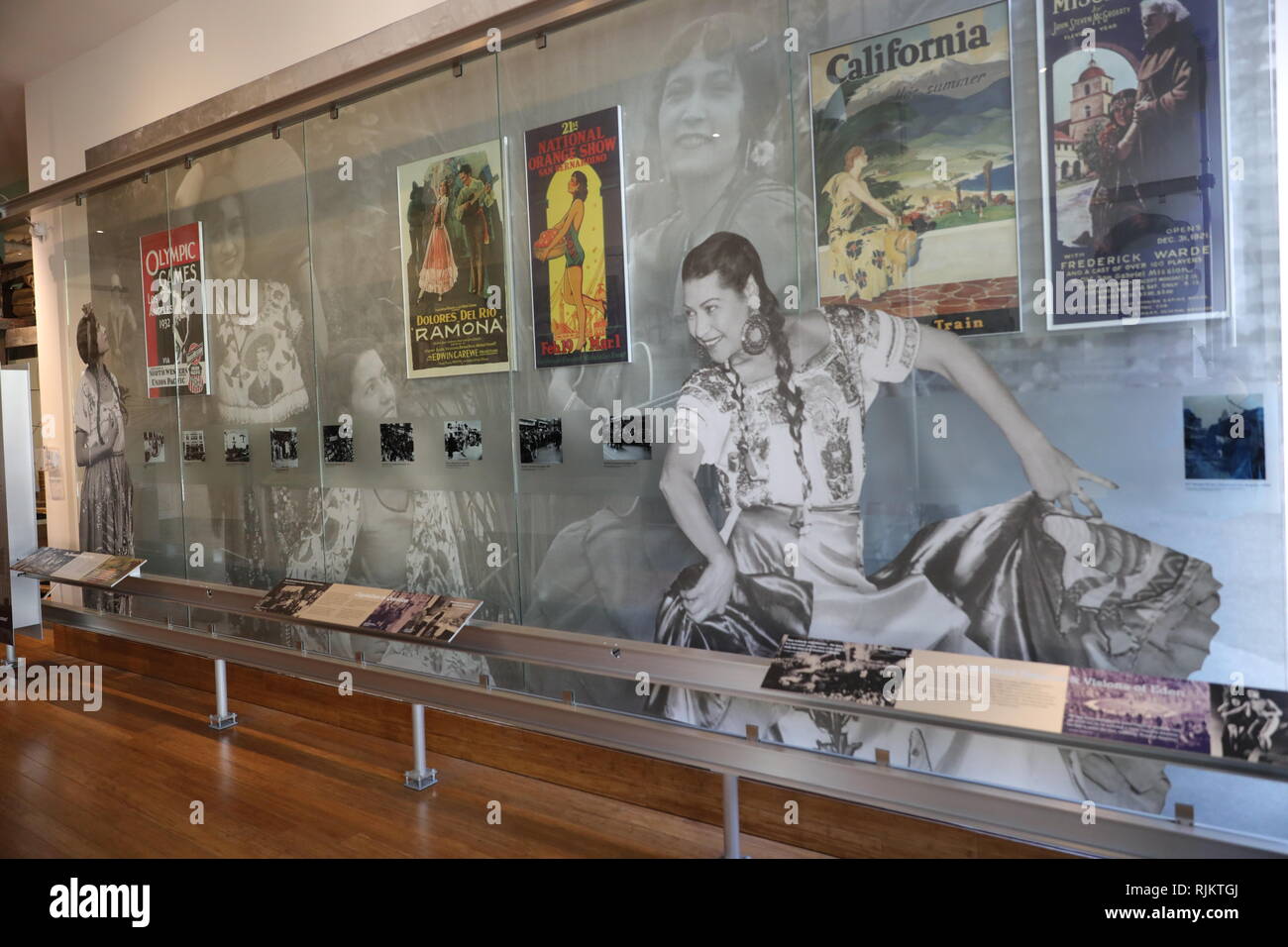 Los Angeles, CA / USA - 2/5/2019 : América tropical est une peinture murale 1932 créé par David Alfaro Siqueiros à Los Angeles, Californie Banque D'Images