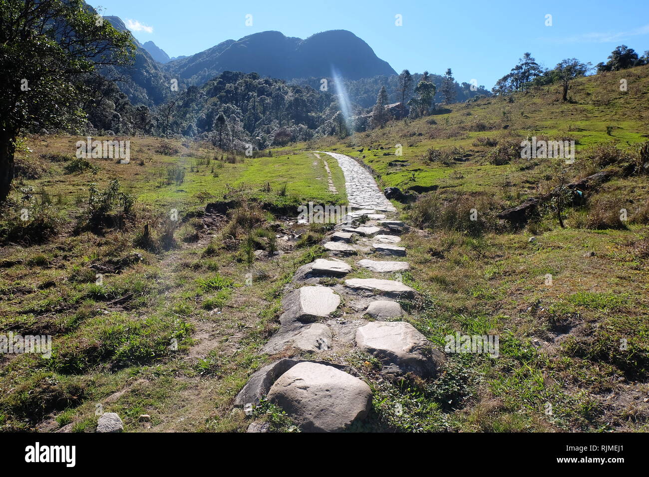 Route dans l'amour - Golden river zone touristique Banque D'Images