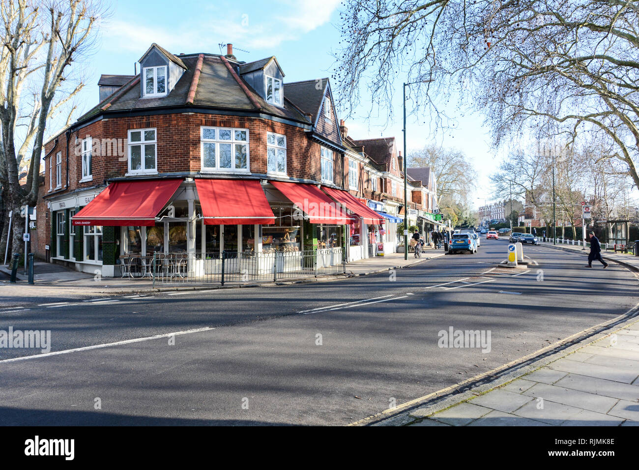 Gail's Cafe sur Church Road, Barnes, London, SW13, UK Banque D'Images