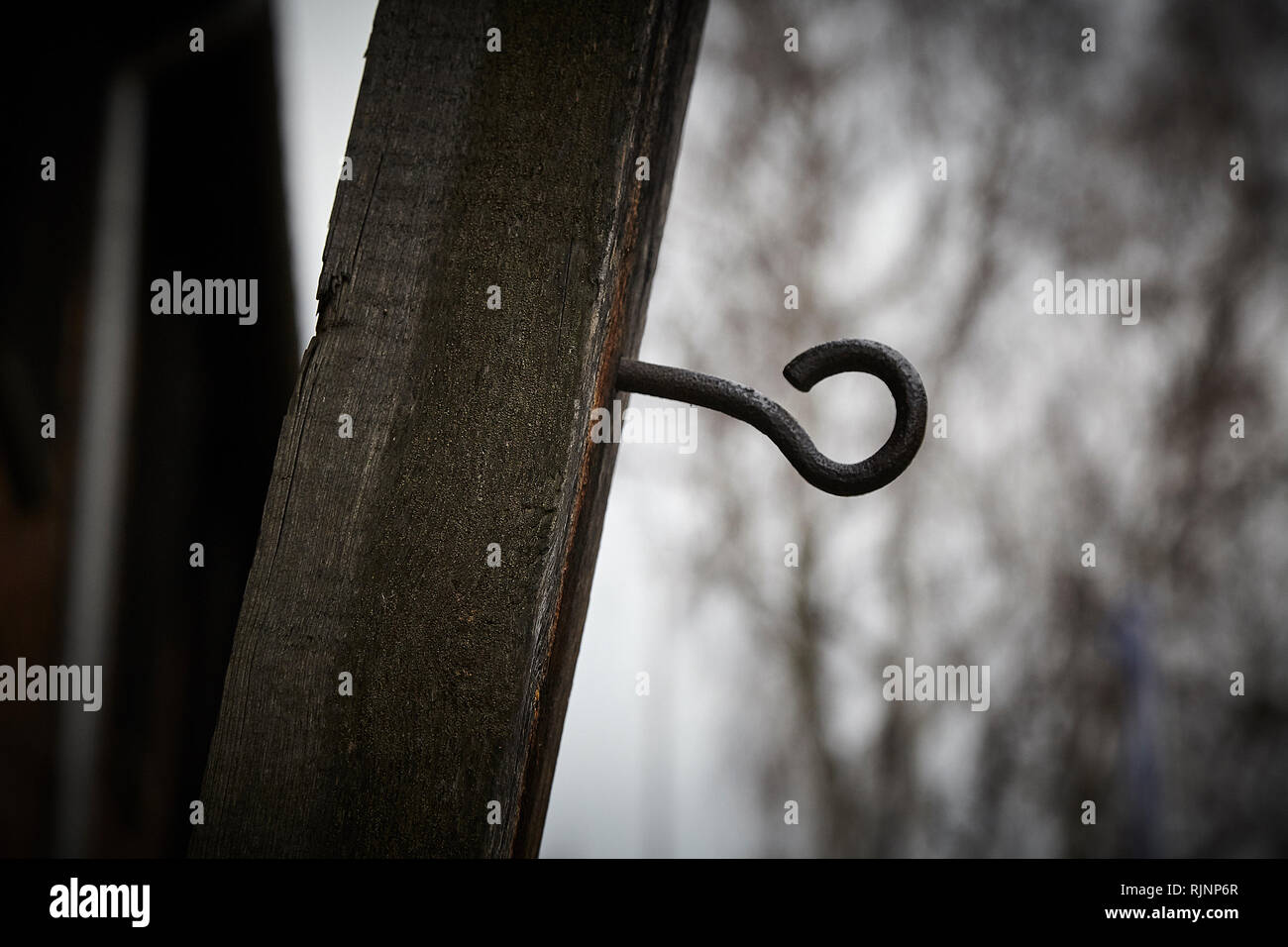 Auschwitz était le plus grand des camps de concentration Nazi et l'extermination des centres. Plus de 1,1 millions d'hommes, femmes et enfants ont perdu la vie Banque D'Images