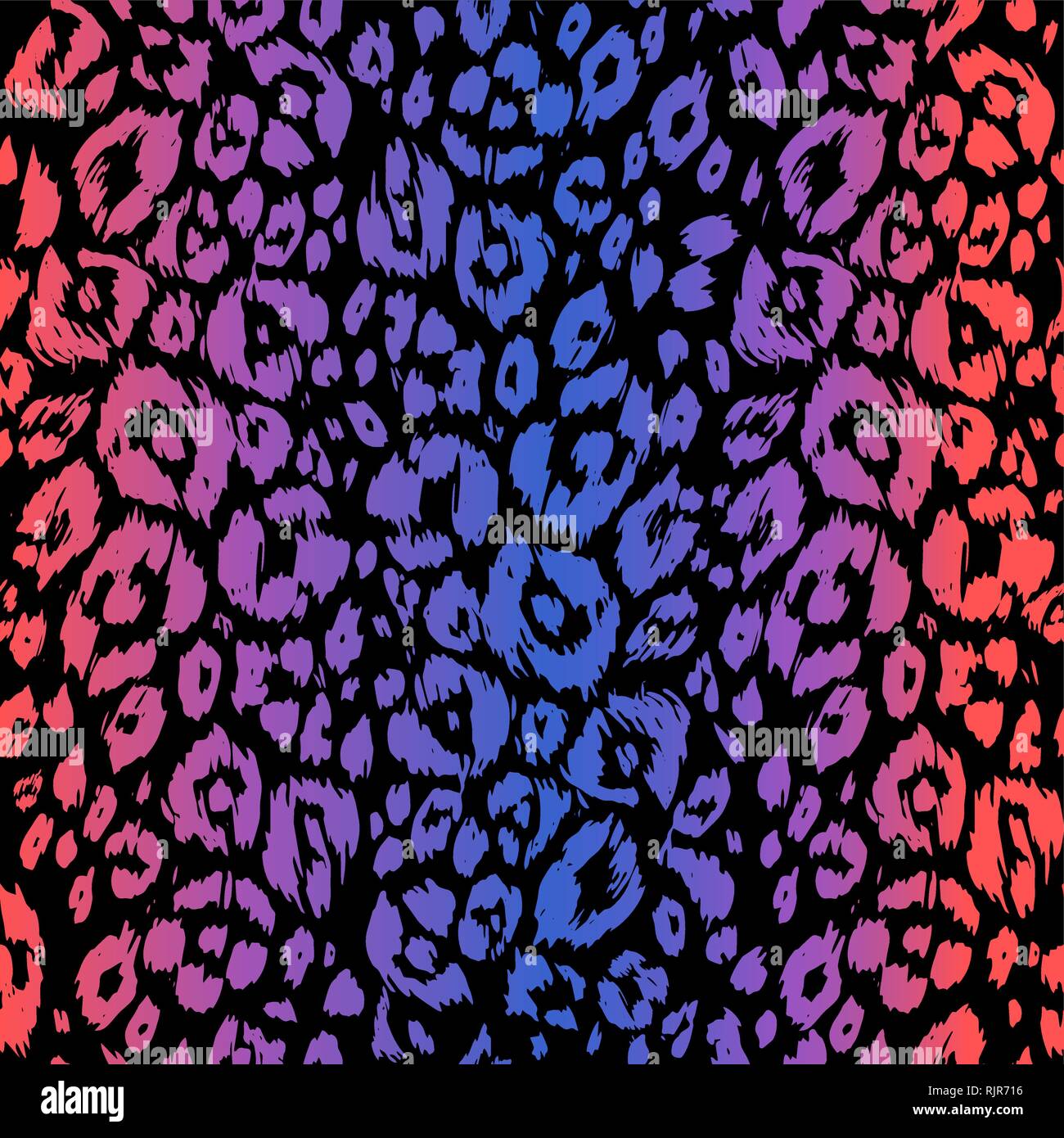 Gradient lumineux leopard arrière-plan. Résumé motif transparent. La tendance moderne de la peau des animaux Illustration de Vecteur