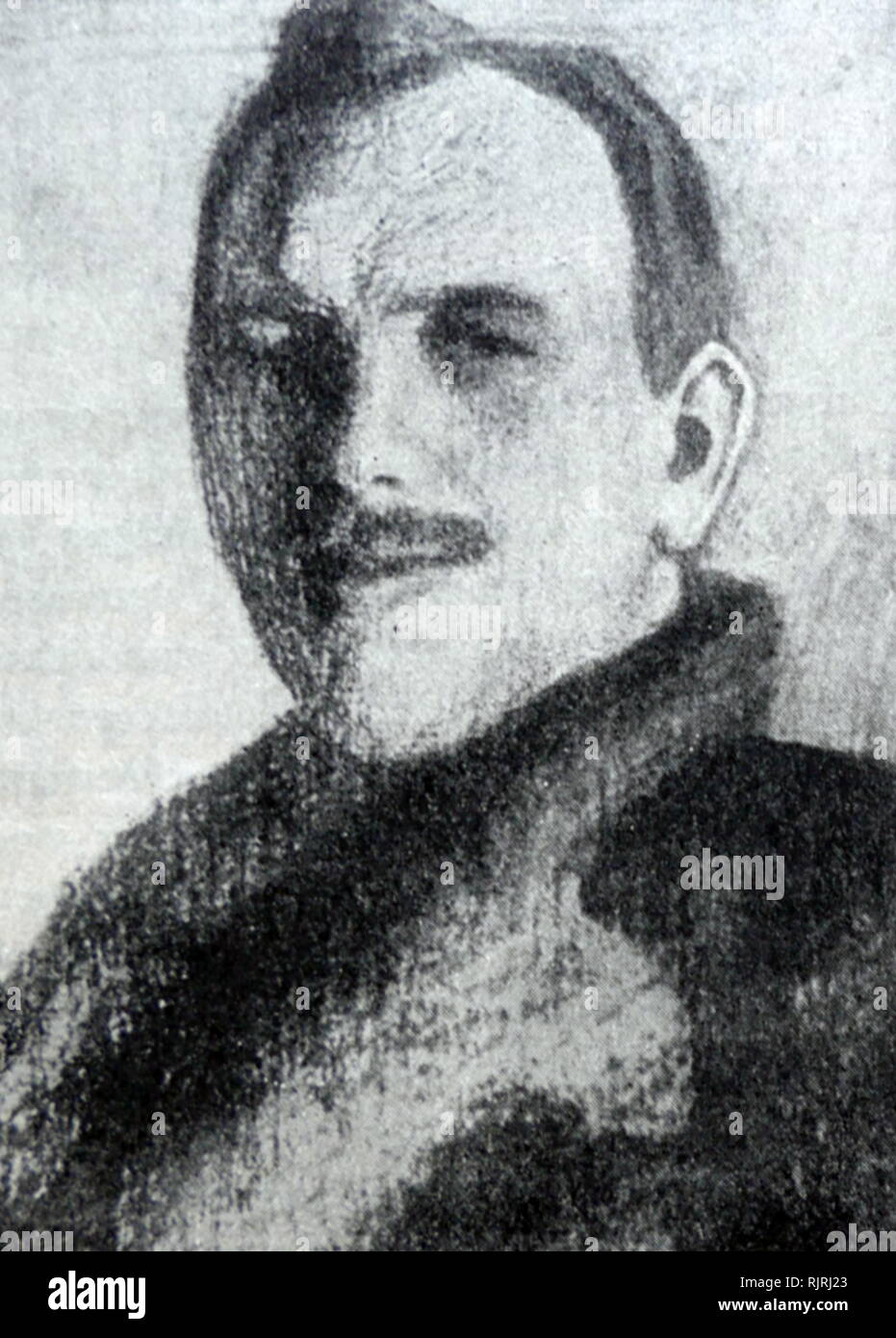 Pridvorov (1883 Yefim Renard - 25 mai 1945), plus connu sous le nom de plume Demian Biedni, Damian les pauvres, était un poète ukrainien soviétique bolchevique, et satirique. Banque D'Images