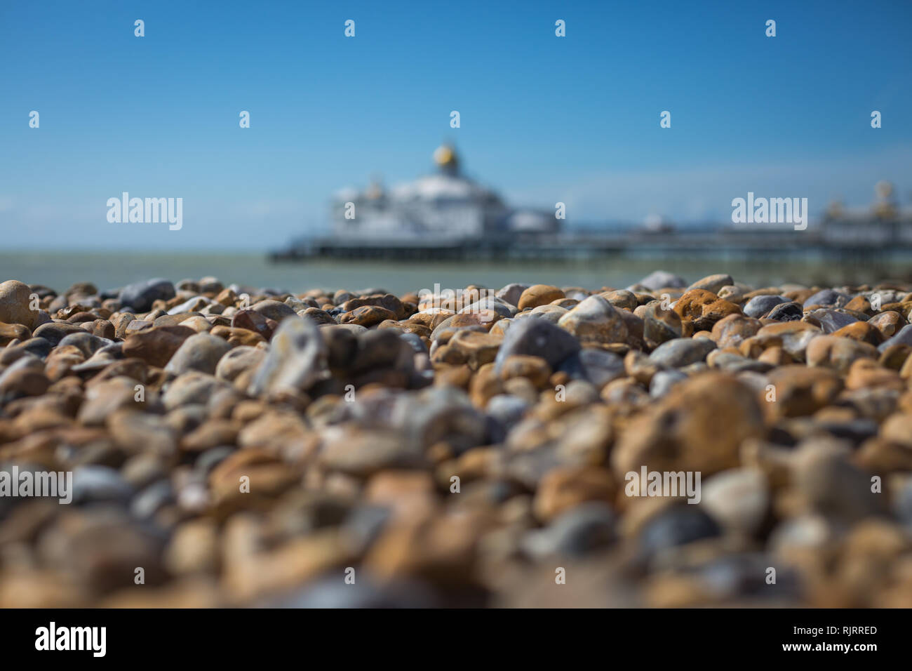 La jetée d'Eastbourne Banque D'Images