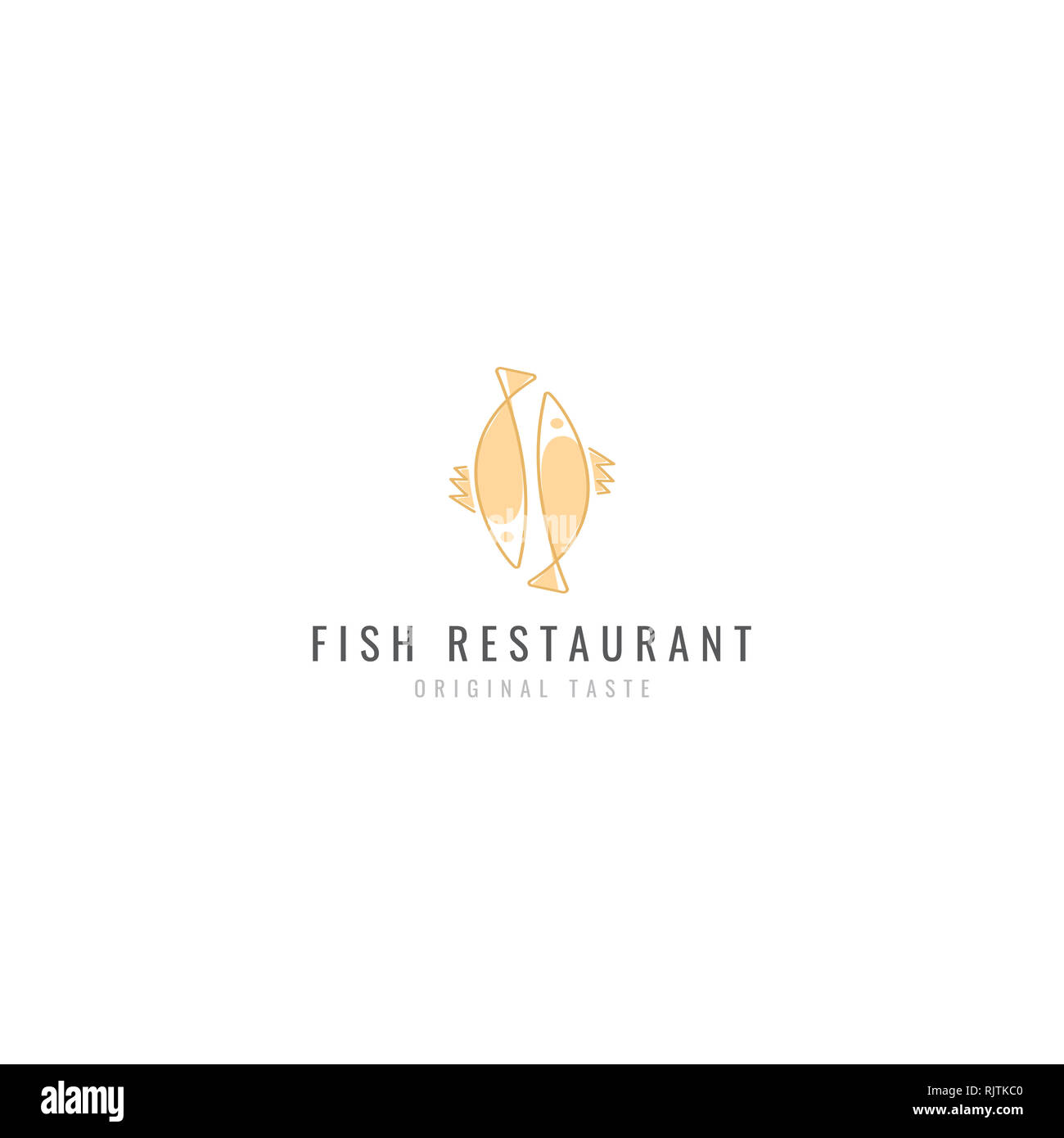 Logo de fruits de mer Banque de photographies et d’images à haute